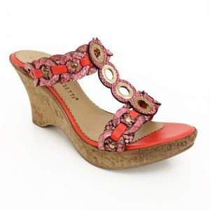Carlo Rossetti Women's Wedge Sandals Size 9